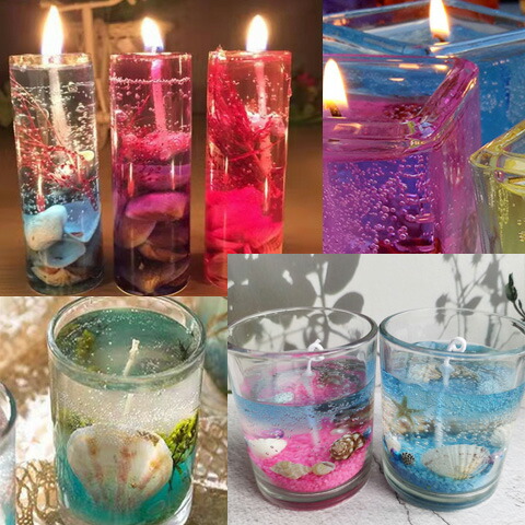 楽天市場】ジェルキャンドル キット 全7色から選べる 手作り 夏休み