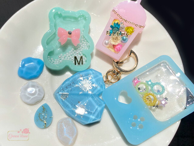 楽天市場】クリアリング付き レジン着色剤 定番 ミルキーカラー 10色