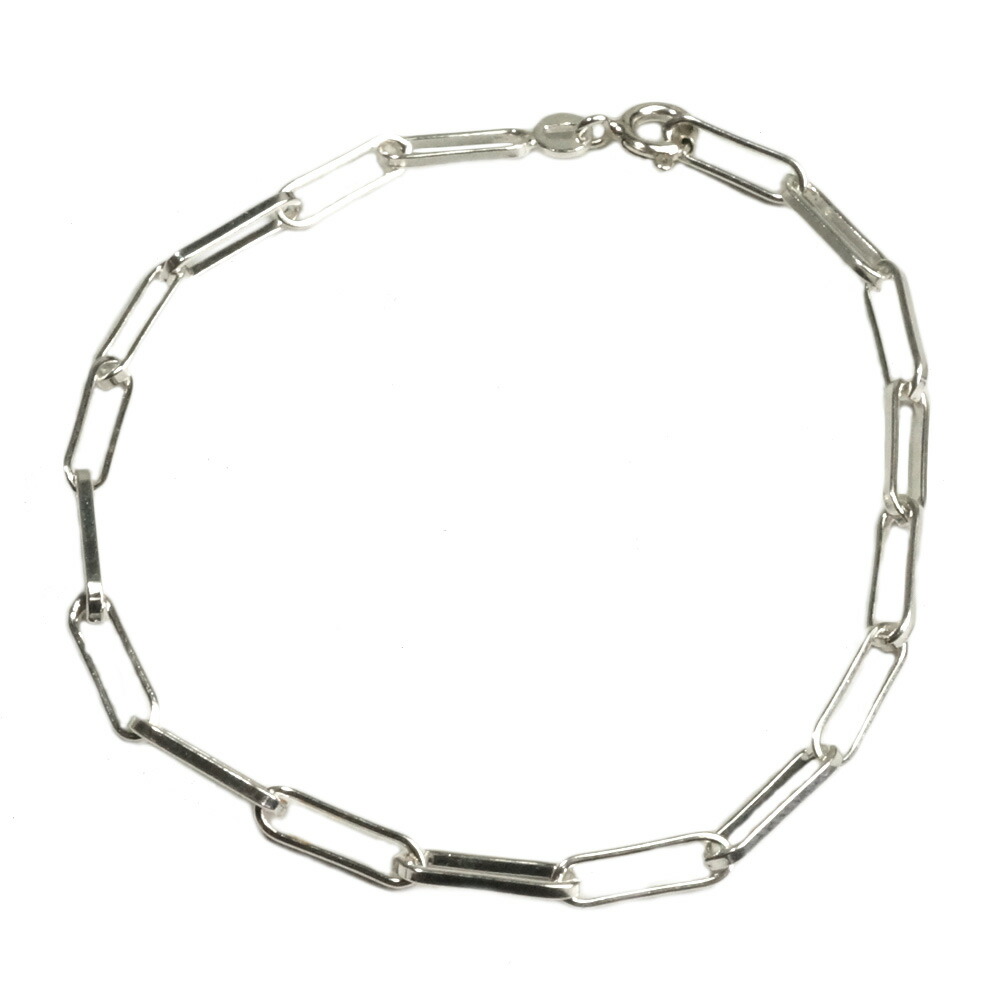 楽天市場】シルバー925 アズキチェーン シルバーブレスレット 幅広