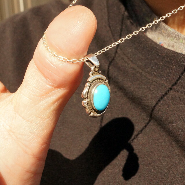 楽天市場】SAAD サード ターコイズ コイン ペンダントトップ 【中古