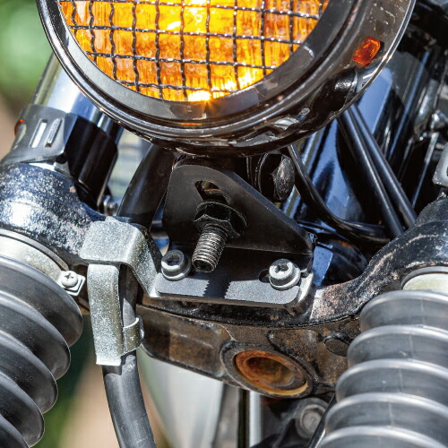 楽天市場】送料無料 SR400 SR500 W400 W650 用 ヘッドライトステー
