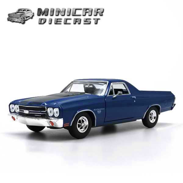 楽天市場】1/24 ミニカー 箱入り 1970 CHEVY EL CAMINO SS 396