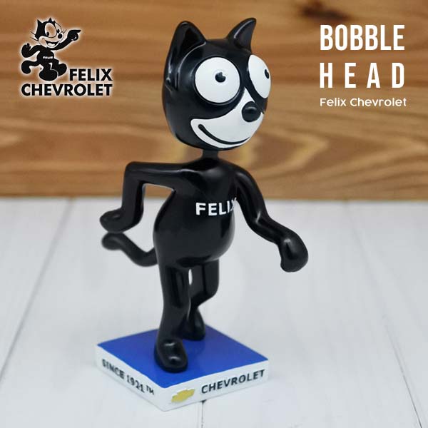楽天市場】フィリックス シボレー ボブルヘッド 首ふり人形 フィギュア