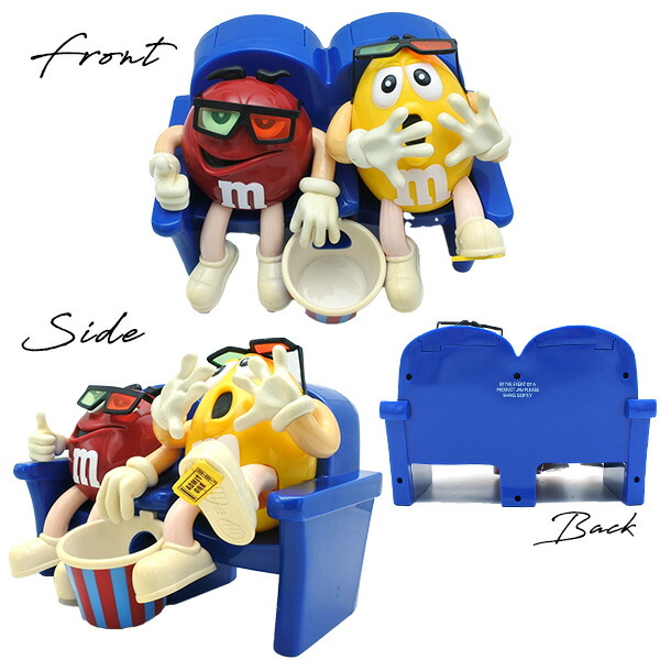 楽天市場】海外直輸入 USED品 m&m's チョコレート ディスペンサー