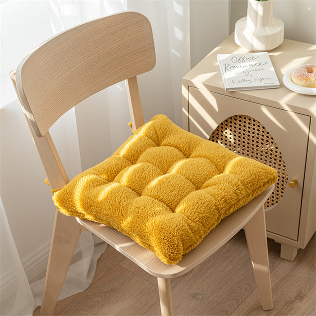 楽天市場】6色展開 40*40CM 50*50CM モコモコ 椅子 クッション チェア