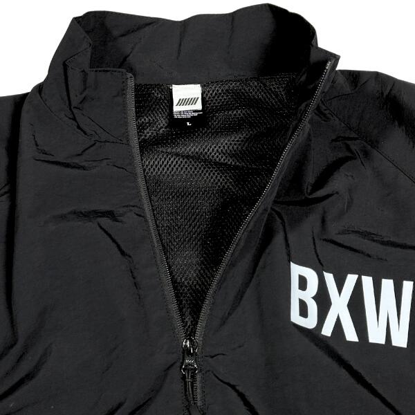 楽天市場】BXW「Big Logo Nylon Track Setup Jacket & Pants Black