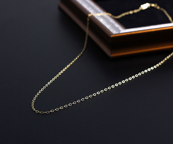 楽天市場】チェーン ネックレス 14金ゴールドフィルド 50cm 長め