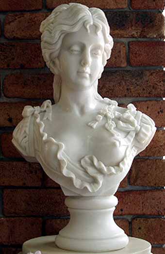 楽天市場】【送料無料】☆アンティーク風オブジェ 石像 女神像