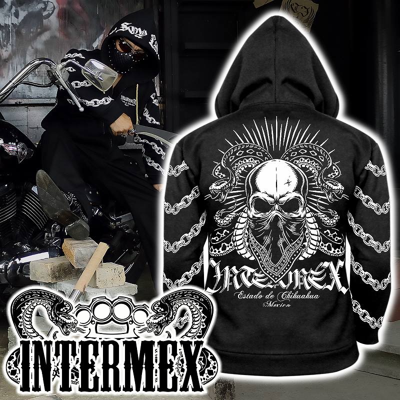 楽天市場】パーカー メンズファッション オラオラ系 INTERMEX ITM-047