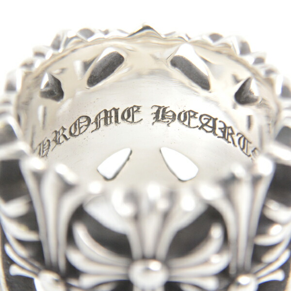 楽天市場】クロムハーツ 指輪 メンズ セメタリークロス リング 22号