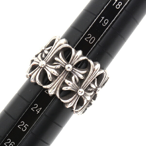 楽天市場】クロムハーツ 指輪 メンズ セメタリークロス リング 22号