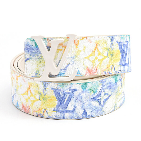 楽天市場】ルイヴィトン ベルト メンズ サンチュール LVシェイプ 100