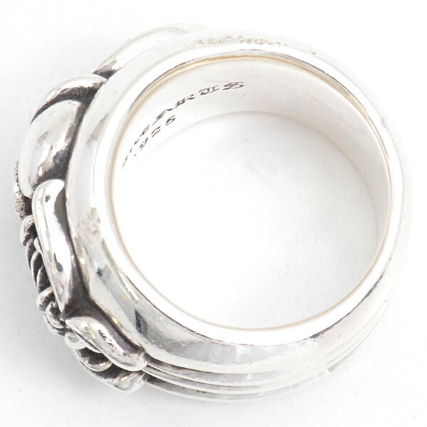 楽天市場】クロムハーツ 指輪 メンズ ダガー ハート リング 22号 イン