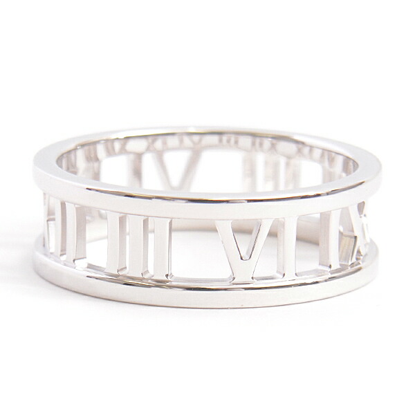 楽天市場】ティファニー 指輪 メンズ 750WG オープン アトラス リング