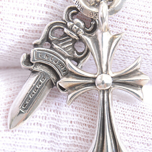 楽天市場】クロムハーツ ネックレス メンズ タイニーCHクロス ダガー