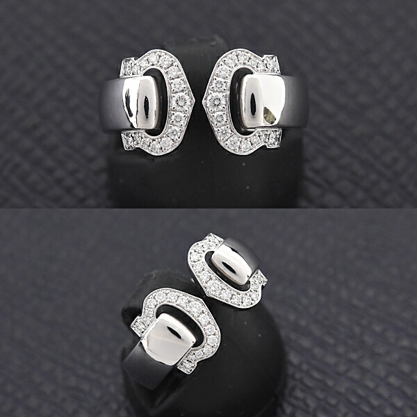 楽天市場】カルティエ 指輪 レディース 2C ブークルセ ダイヤモンド