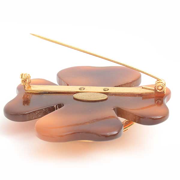 楽天市場】シャネル ブローチ レディース ココマーク べっ甲柄