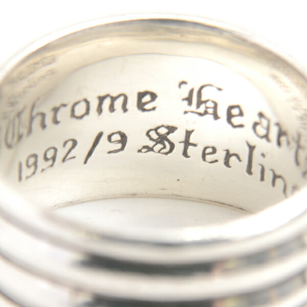 楽天市場】クロムハーツ 指輪 メンズ ダガー リング 18号 インボイス付