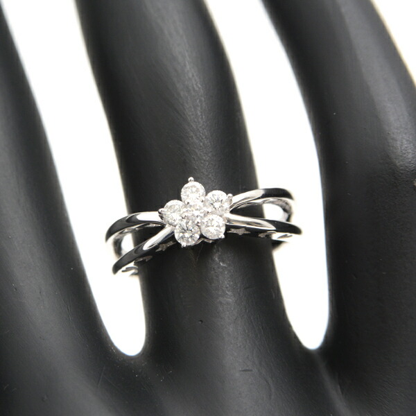 楽天市場】ポンテヴェキオ 指輪 レディース フラワー ダイヤ リング 11