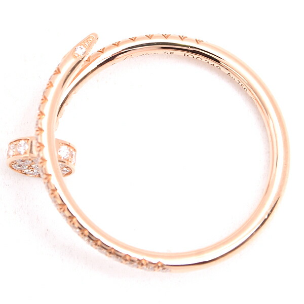 楽天市場】カルティエ 指輪 ユニセックス ジュストアンクル ダイヤ