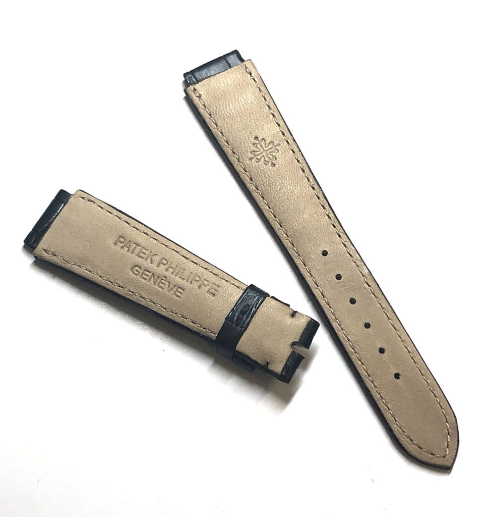 楽天市場】未使用 パテックフィリップ 時計用 ベルト クロコダイル 黒