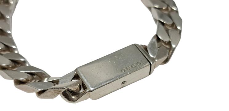 楽天市場】グッチ 喜平 ブレスレット シルバー ブレス SV925 メンズ