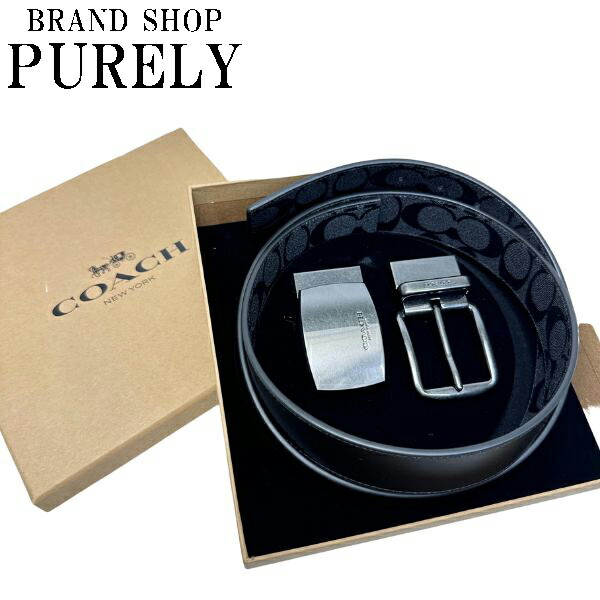 楽天市場】安心の国内発送 コーチ ベルト ギフトボックス付き メンズ