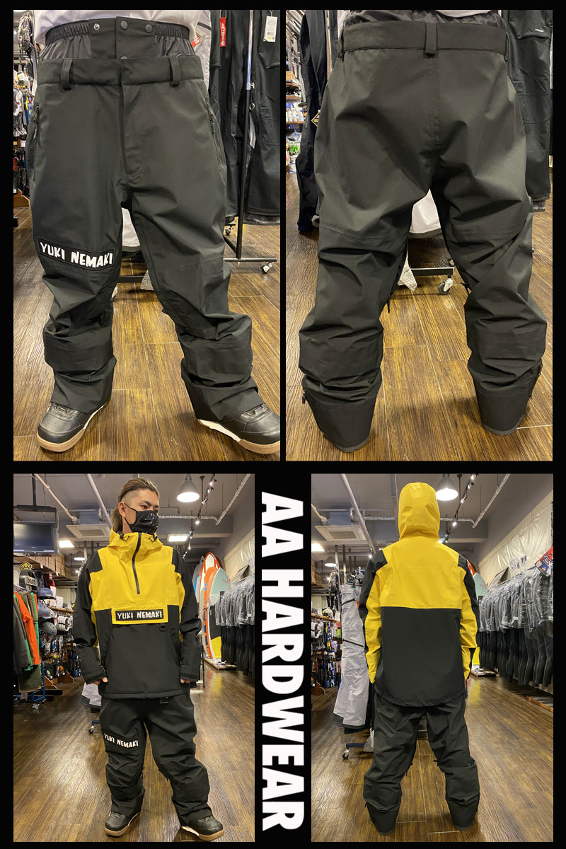 楽天市場】21-22 AA HARDWEAR/ダブルエー YUKI NEMAKI PANTS