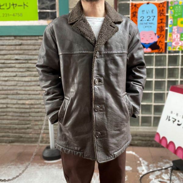 楽天市場】ムートン ランチコート（メンズファッション）の通販