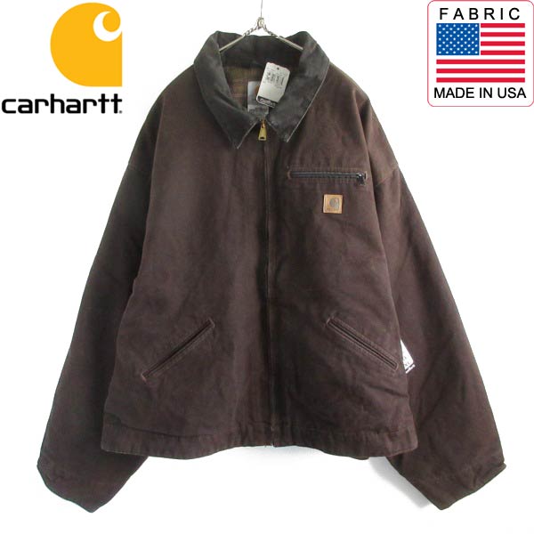 楽天市場】新品 00s carhartt デトロイト ジャケット DKB 5XL ダーク