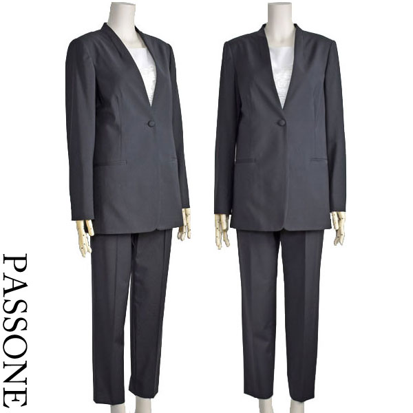 楽天市場】【30%OFF】セットアップ レディース パンツスーツ PASSIONE