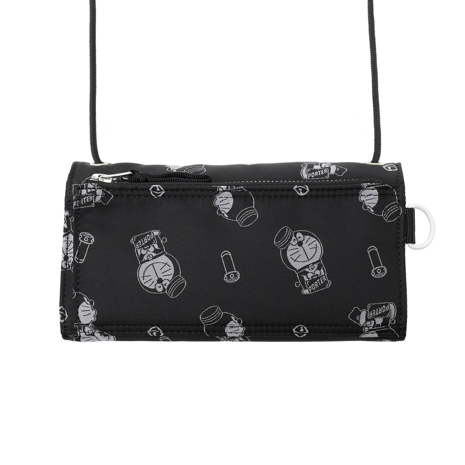 楽天市場】【未使用/送料無料】ドラえもん × PORTER LONG WALLET Black