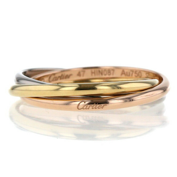 楽天市場】Cartier カルティエ K18YG PG WG スリーカラーゴールド