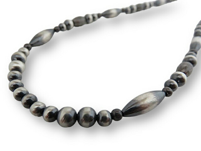 楽天市場】ナバホパールビーズ ネックレス シルバー925 インディアン