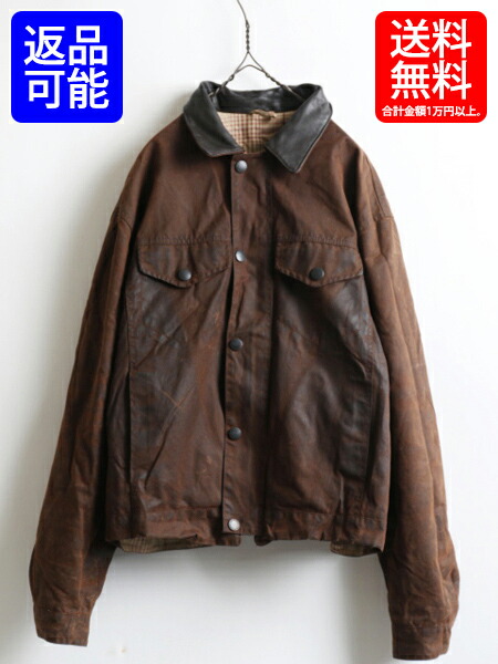 楽天市場】00's~ ☆ Barbour Drover バブアー 3rd タイプ 襟レザー