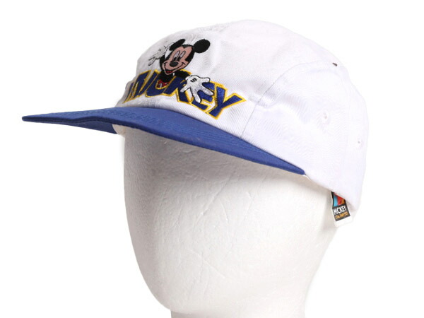 楽天市場】80s ディズニー ミッキーマウス 刺繍 サイクル キャップ