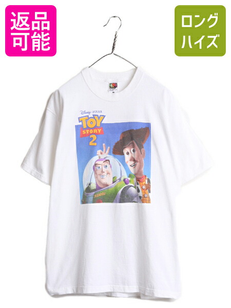 楽天市場】90s 00s ☆ トイストーリー 2 プリント Tシャツ メンズ L