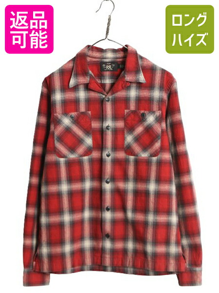 楽天市場】RRL ラルフローレン オンブレ チェック フランネル 長袖