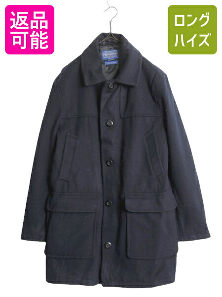 楽天市場】90s ペンドルトン ウール ハーフ コート メンズ S オールド