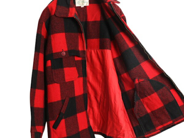 楽天市場】60s 筆記体タグ エルエルビーン ウール ダブル マッキーノ