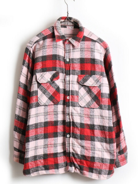 楽天市場】50's ビンテージ ☆ Winter King チェック マチ付き ヘビー