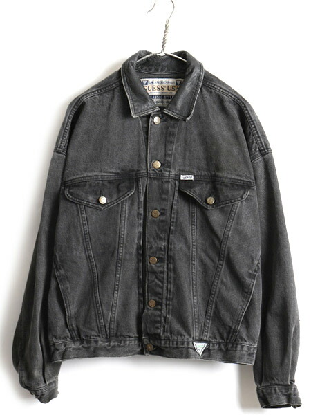楽天市場】80's USA製 ビンテージ □ ゲス GUESS 襟 本革レザー 切替