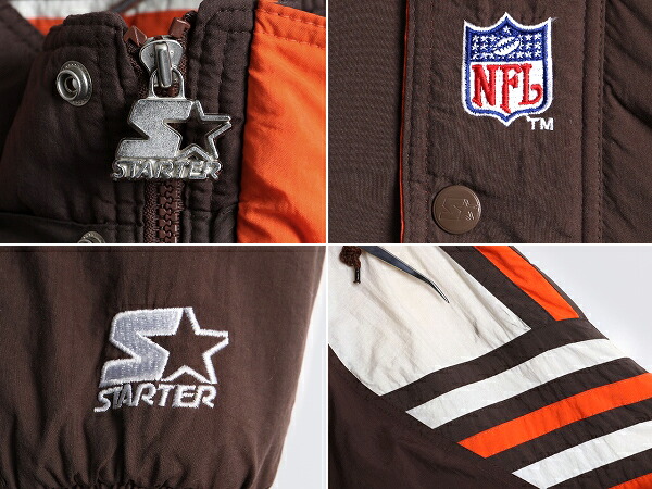 楽天市場】90's 希少サイズ S □ STARTER スターター NFL ブラウンズ