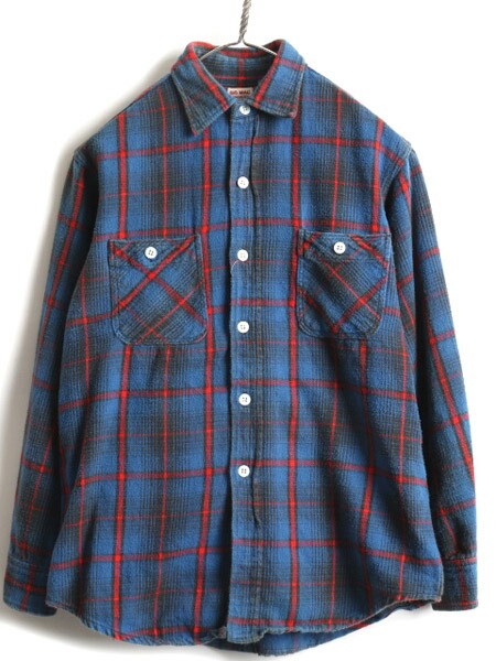 楽天市場】60's ビンテージ ☆ BIG MAC オンブレ チェック 長袖 ヘビー