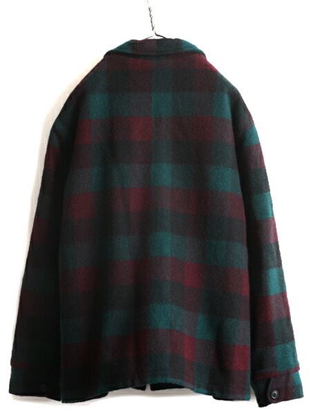 楽天市場】90s USA製 □ ウールリッチ 裏ボア チェック ウール