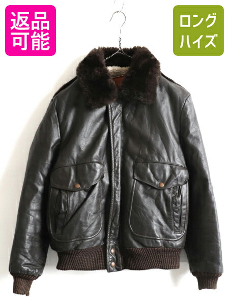 楽天市場】70s ビンテージ ☆ WILLIAM BARRY 本革 レザー G-1 タイプ