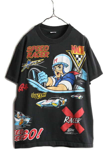 楽天市場】90s USA製 ☆ スピードレーサー 両面 大判 プリント Tシャツ