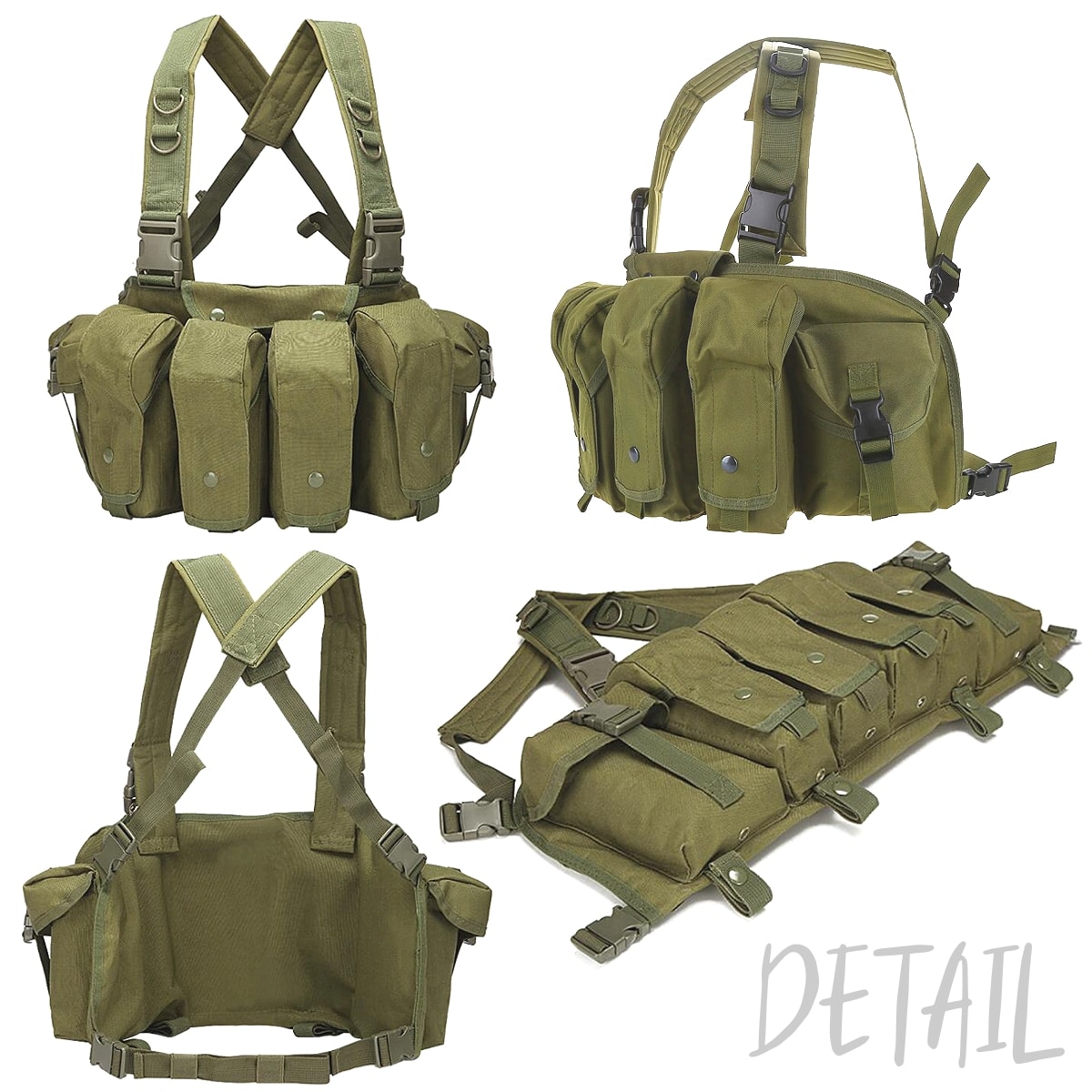 楽天市場】全3色! フリーサイズ [Men's Combat AK Chest Rig Tactical
