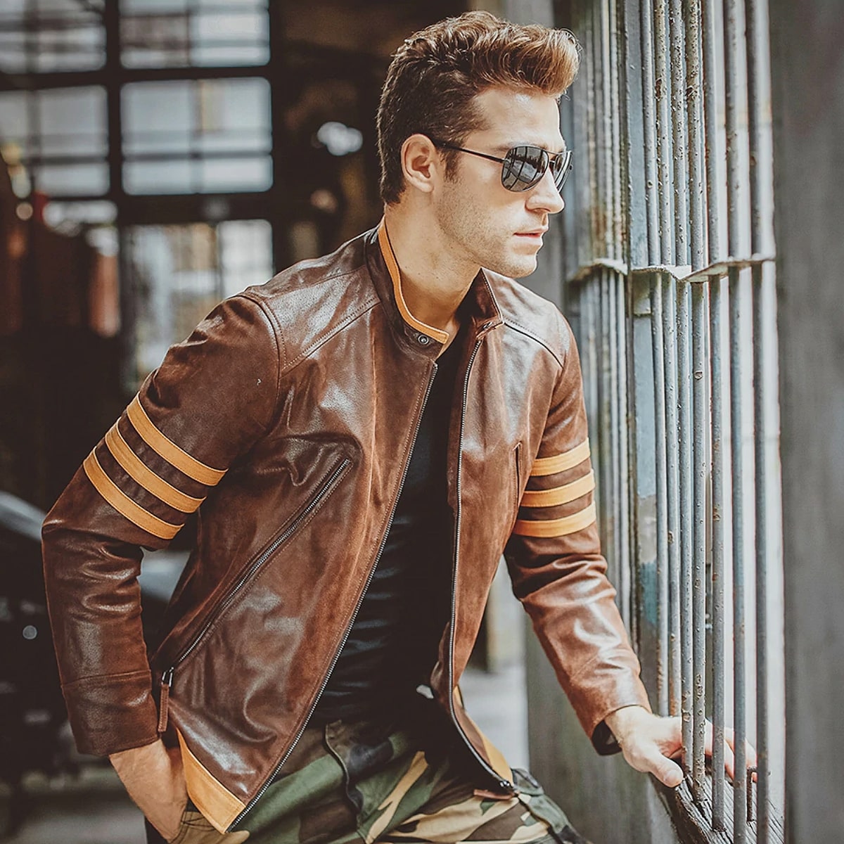 楽天市場】全10サイズ! [Men's Piping Pigskin Genuine Leather Single