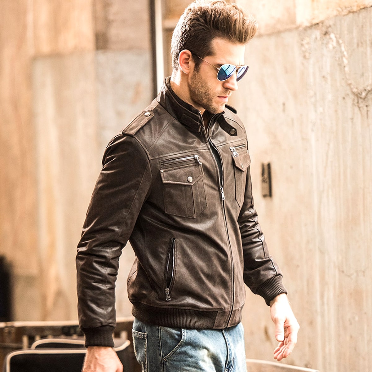 楽天市場】全2色! 7サイズ! [Men's Pigskin Genuine Leather